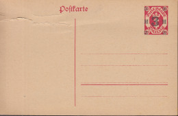 DANZIG  P 23, Ungebraucht, Aufdruckausgabe 1922 - Interi Postali