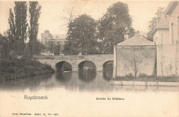 BELGIQUE - Ruysbroeck - Entée Du Château - Carte Postale Ancienne - Autres & Non Classés