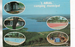 SOUSTONS CAMPING MUNICIPAL "L'AIRIAL" 1985 CPSM 10X15 TBE - Soustons