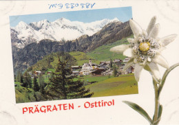 D7544) PRÄGRATEN - Osttirol - Edelweiß - Präge AK - Prägraten