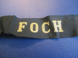 Marine/ Bandeau De Béret Ou Casquette D'Epoque /FOCH:/ Vers 1980- 1990      CCK32 - Navy