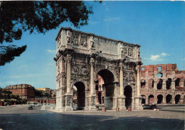 ITALIE - Rome - Arc De Constantin Et Le Colisée - Colorisé - Carte Postale - Altri Monumenti, Edifici