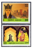 India 2019 - South Korea India, Joint Issue,Flag,Boat,Architecture,Queen Heo, Princess Suriratna, 2v Set MNH (**) - Gezamelijke Uitgaven