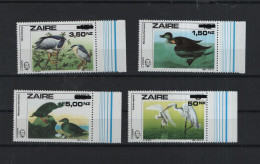 Zaire Birds Theme Michel Cat.No. Mnh/** 1097/1100 - Ungebraucht