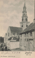 BELGIQUE - Dieghem - Une Rue Près De L'église - Carte Postale Ancienne - Diegem