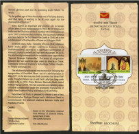 South Korea 2019 India, Joint Issue, Flag, Boat, Architecture,Dragon, Queen Heo, Princess Suriratna,Brochure Cancelled - Joint Issues
