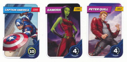 3 CARTES MARVEL - Marvel