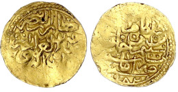Altin AH 982 = 1574 Misr. 3,41 G. Schön/sehr Schön, Prägeschwäche. Artuk 1624. - Egypte
