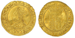 1/2 Pound O.J.(1560/1561), London. 5,49 G. Sehr Schön/vorzüglich, Kl. Druckstelle, Felder Geglättet. Spink.. 2520. - Andere & Zonder Classificatie