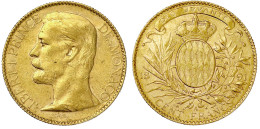 100 Francs 1891 A, Paris. 32,26 G. 900/1000. Sehr Schön, Kl. Kratzer. Friedberg 13. Krause/Mishler 105. - Autres & Non Classés