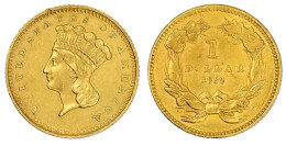 Dollar 1862, Philadelphia. Indian Head. 1,67 G. 900/1000. Gutes Vorzüglich, Kl. Randfehler. Krause/Mishler 86. - Sonstige & Ohne Zuordnung