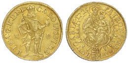 Dukat 1725 KB, Kremnitz. 3,46 G. Vorzüglich, Min. Prüfstelle Am Rand, Selten. Herinek 152. Friedberg 171. Huszar 1585. - Gold Coins