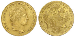 Dukat 1848 E, Karlsburg. 3,48 G. Gutes Vorzüglich, Selten. Herinek 54. Friedberg 481. - Gold Coins