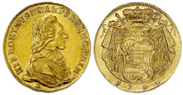 Dukat 1788 M. 3,48 G. Vorzüglich, Kl. Kratzer. Pr. 2403. Zöttl 3154. Friedberg 880. - Gold Coins