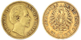 20 Mark 1876 D. Sehr Schön. Jaeger 197. - 5, 10 & 20 Mark Goud