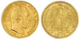 10 Mark 1872 A. Fast Stempelglanz. Jaeger 242. - 5, 10 & 20 Mark Goud