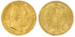 10 Mark 1872 A. Fast Stempelglanz. Jaeger 242. - 5, 10 & 20 Mark Gold