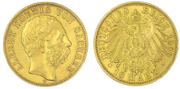 10 Mark 1900 E. Vorzüglich. Jaeger 263. - 5, 10 & 20 Mark Or