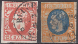 N° 23 Et N° 24 - O - ( E 1883 ) - ...-1858 Prephilately