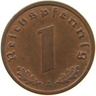 DRITTES REICH PFENNIG 1939 A  #a096 0051 - 1 Reichspfennig