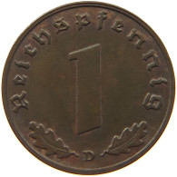 DRITTES REICH PFENNIG 1939 D  #c082 0783 - 1 Reichspfennig