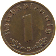 DRITTES REICH PFENNIG 1939 B  #a096 0047 - 1 Reichspfennig
