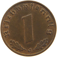 DRITTES REICH PFENNIG 1938 J  #a067 0175 - 1 Reichspfennig