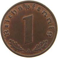 DRITTES REICH PFENNIG 1937 A  #a067 0173 - 1 Reichspfennig