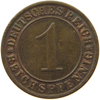 DRITTES REICH PFENNIG 1934 A  #c082 0285 - 1 Reichspfennig