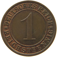 DRITTES REICH PFENNIG 1934 A  #c082 0281 - 1 Reichspfennig