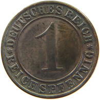 DRITTES REICH PFENNIG 1935 A  #a074 0711 - 1 Reichspfennig