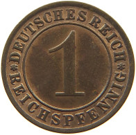 DRITTES REICH PFENNIG 1934 A  #c084 0113 - 1 Reichspfennig