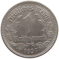 DRITTES REICH MARK 1937 A J.354 #a086 1067 - 1 Reichsmark