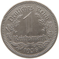DRITTES REICH MARK 1936 A J.354 #a072 0261 - 1 Reichsmark