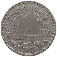 DRITTES REICH MARK 1935 A J.354 #a086 1043 - 1 Reichsmark