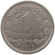 DRITTES REICH MARK 1935 A J.354 #a086 1059 - 1 Reichsmark