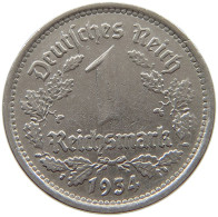 DRITTES REICH MARK 1934 G J.354 #s072 0619 - 1 Reichsmark