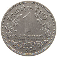 DRITTES REICH MARK 1934 J J.354 #a086 1057 - 1 Reichsmark