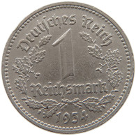 DRITTES REICH MARK 1934 D J.354 #a086 1071 - 1 Reichsmark