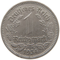 DRITTES REICH MARK 1934 D J.354 #a086 1023 - 1 Reichsmark