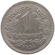 DRITTES REICH MARK 1934 D J.354 #a086 1051 - 1 Reichsmark