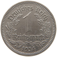 DRITTES REICH MARK 1934 E J.354 #a072 0423 - 1 Reichsmark