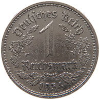 DRITTES REICH MARK 1934 D J.354 #a072 0285 - 1 Reichsmark