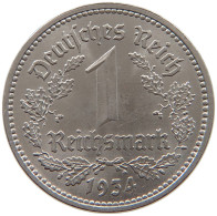 DRITTES REICH MARK 1934 A J.354 #a086 1011 - 1 Reichsmark