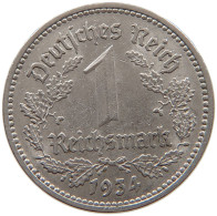 DRITTES REICH MARK 1934 A J.354 #a086 0999 - 1 Reichsmark