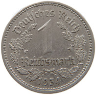 DRITTES REICH MARK 1934 A J.354 #a086 1021 - 1 Reichsmark