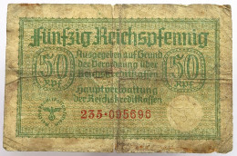 DRITTES REICH 50 PFENNIG  REICHSKREDITKASSEN #alb052 1077 - 5 Reichsmark