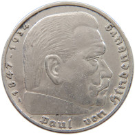 DRITTES REICH 5 MARK 1936 A  #a063 0705 - 5 Reichsmark