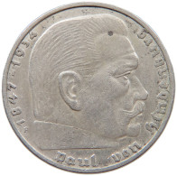 DRITTES REICH 2 MARK 1939 F  #c070 0227 - 2 Reichsmark