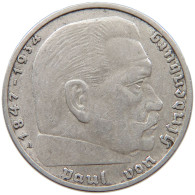 DRITTES REICH 2 MARK 1937 A  #c070 0199 - 2 Reichsmark